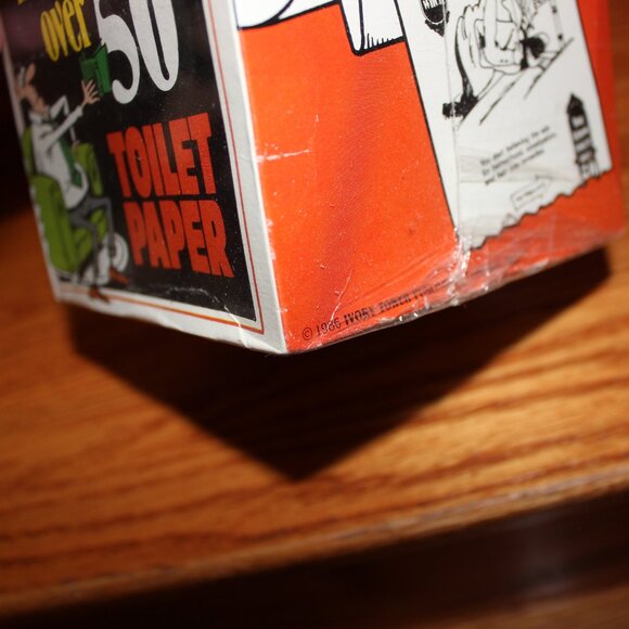 3/$55❤️vintage 1986 Novelty Toilet Paper "You Know You're Over 50 When..." gag - Picture 2 of 9